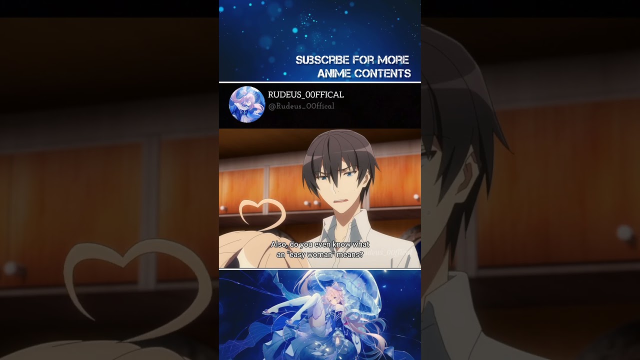 She is not an easy woman 😁| Atri: my dear moments#anime#animeedit