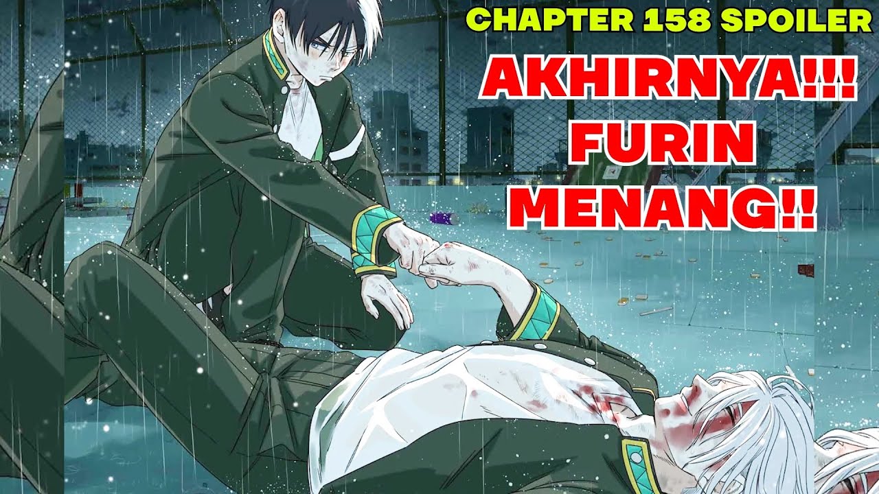 WINDBREAKER CHAPTER 158 SPOILER TERBARU - FURIN AKHIRNYA MENANG !! UMEMIYA VS ENDO FINAL