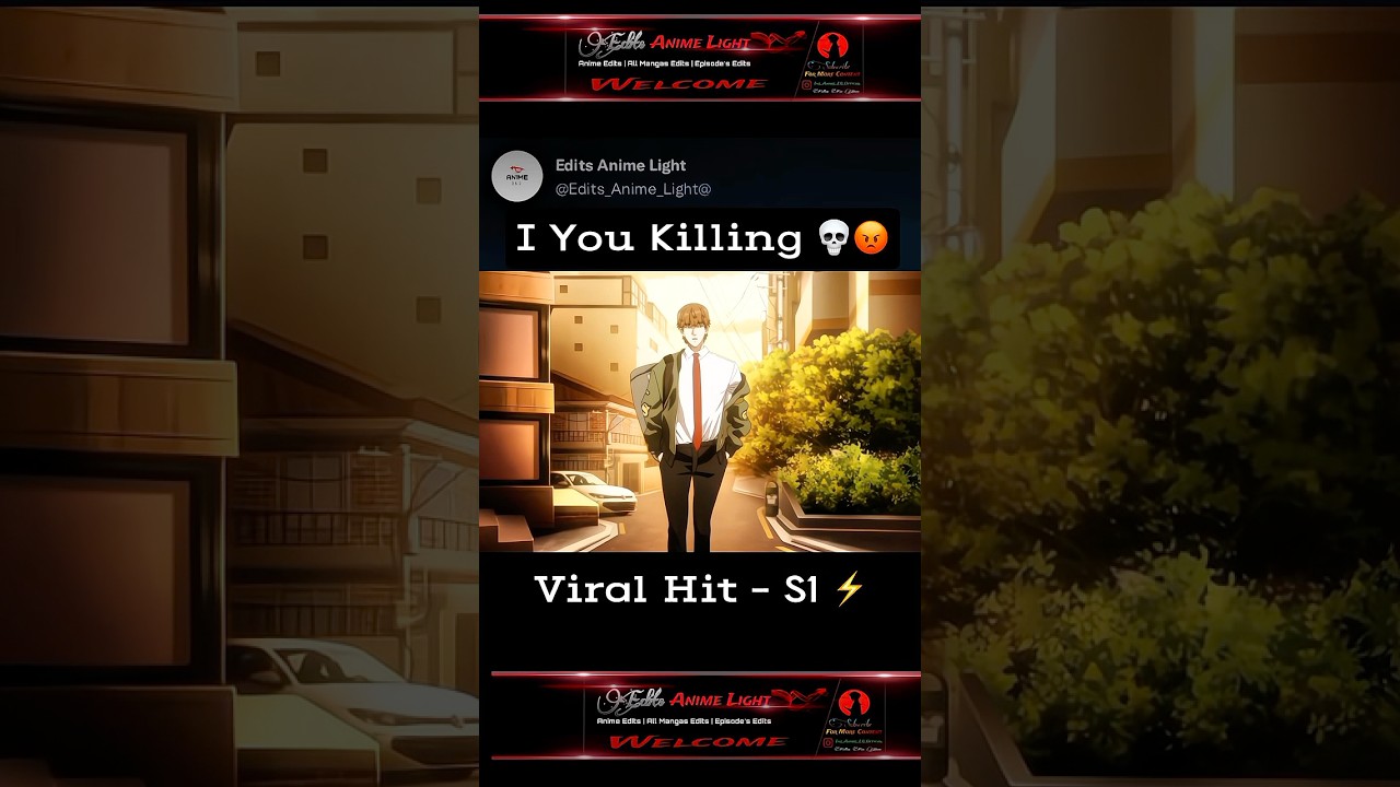 I You Killing 💀😡 | Viral Hit - Anime | Edit | #shorts