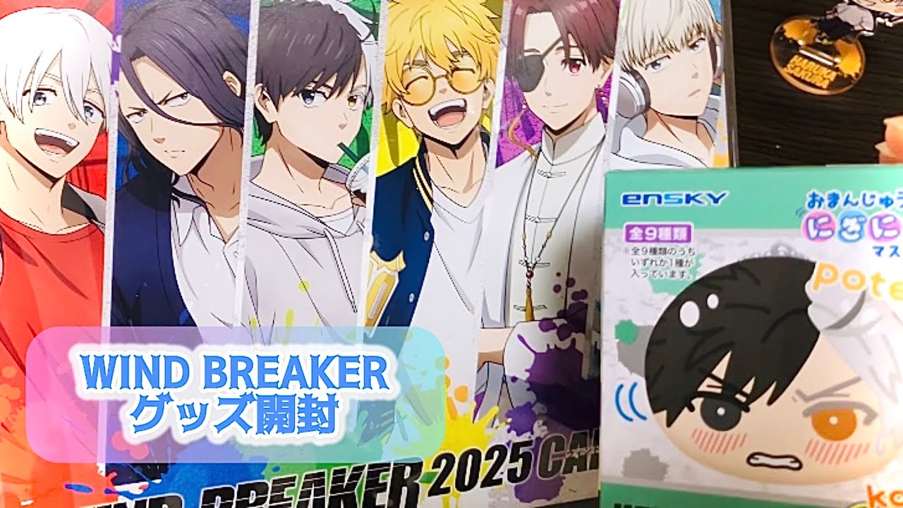 【開封】ウィンブレカレンダー激かわで大満足です【WIND BREAKER】
