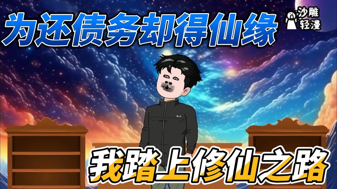 [MULTI SUB]修仙动画【为还债务却得仙缘，我踏上修仙之路】地球的东西没卖给修仙者，自己却成为了修仙者！ #沙雕轻漫 #SDQM