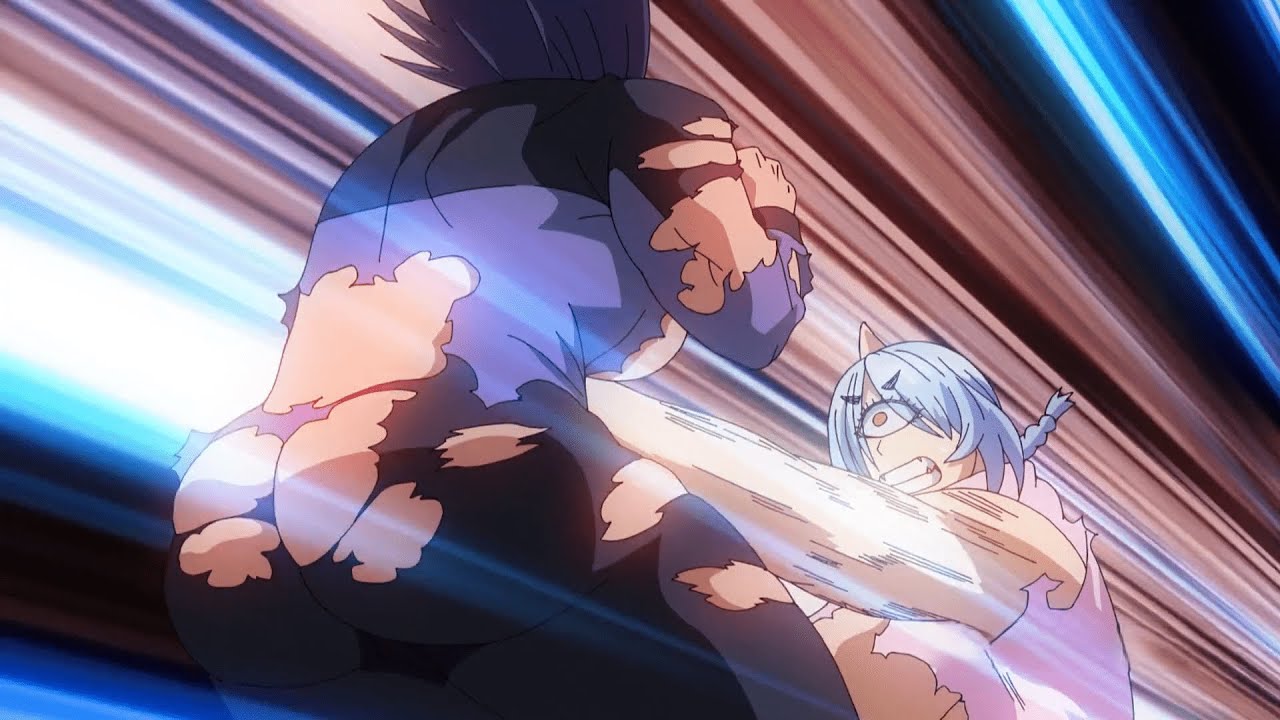 Oga protecting her child [Plus Sized Elf] エルフさんは痩せられない Episode 12