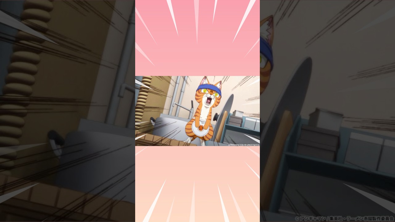 #ラーメン赤猫 #anime #Shorts