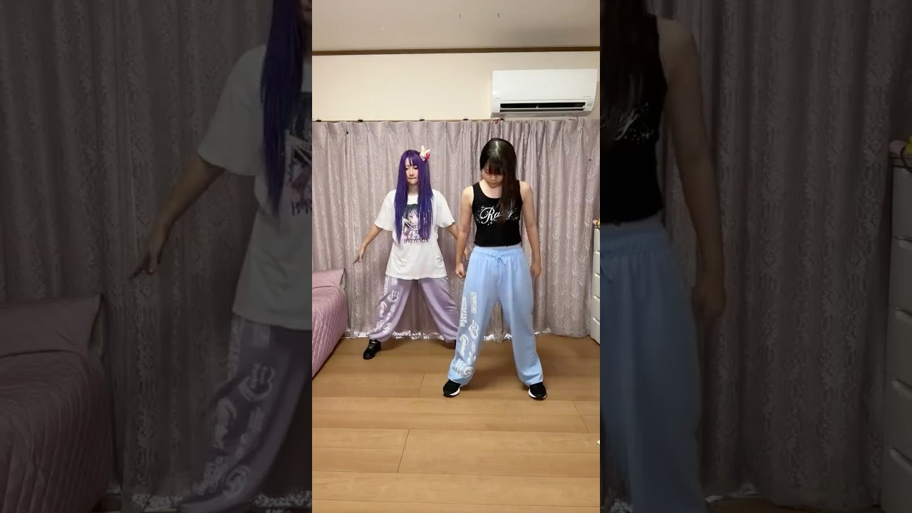 親子で#推しの子 第2期OP #ファタール #踊ってみた #ちいめろ & #まひめろ #gemn