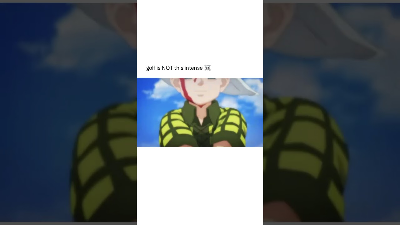 Bro Is Bleeding over Golf | Rising Impact Edit | Golf Anime |