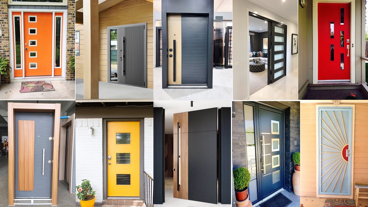Top 70+ Metal Doors Design 2024 iron Gate Designs Door Latest Entrance Doors Designs Home Decor p3