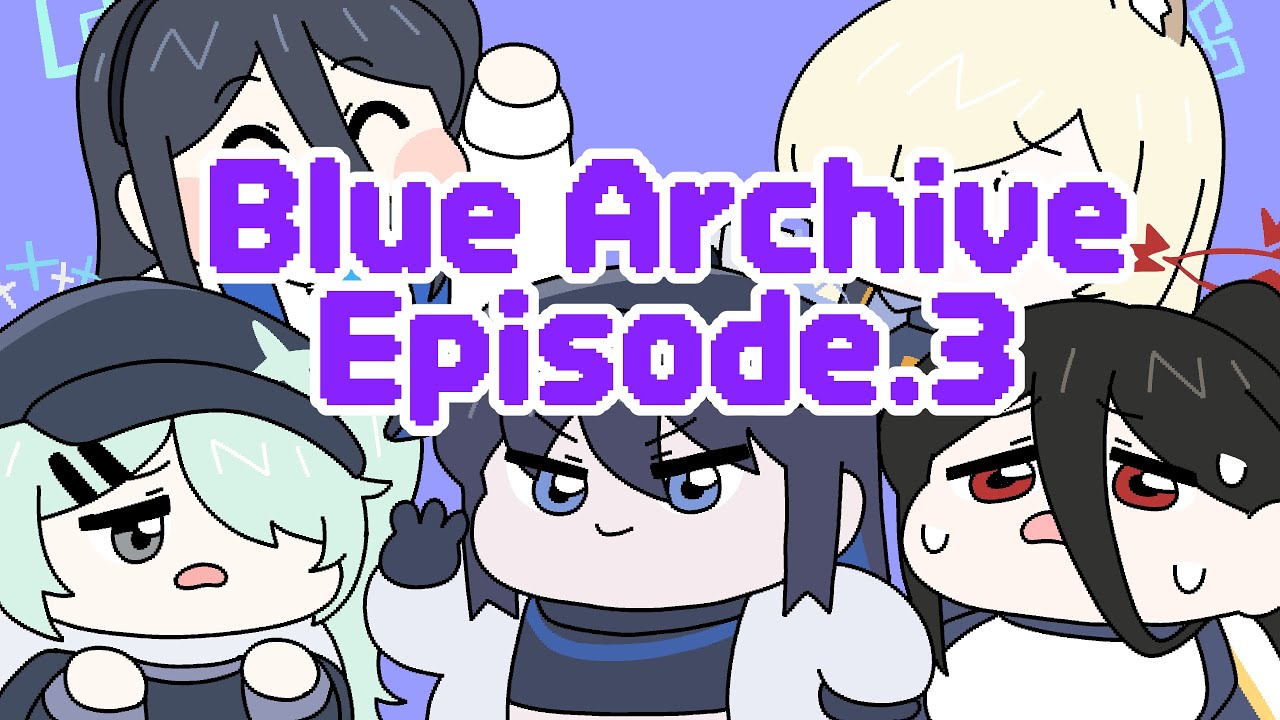 [블루아카이브] 애니메이션 모음.3