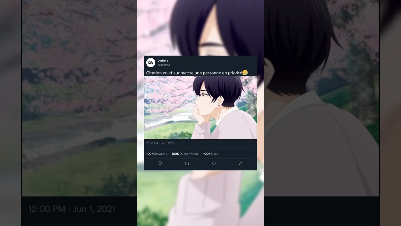 A Condition Called Love: personne ne m’a jamais fait passer en premier… en VF🇫🇷🥲 #anime #sad
