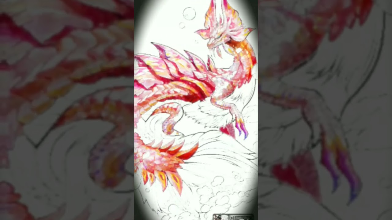 DRAGON #anime #drawing #long zu