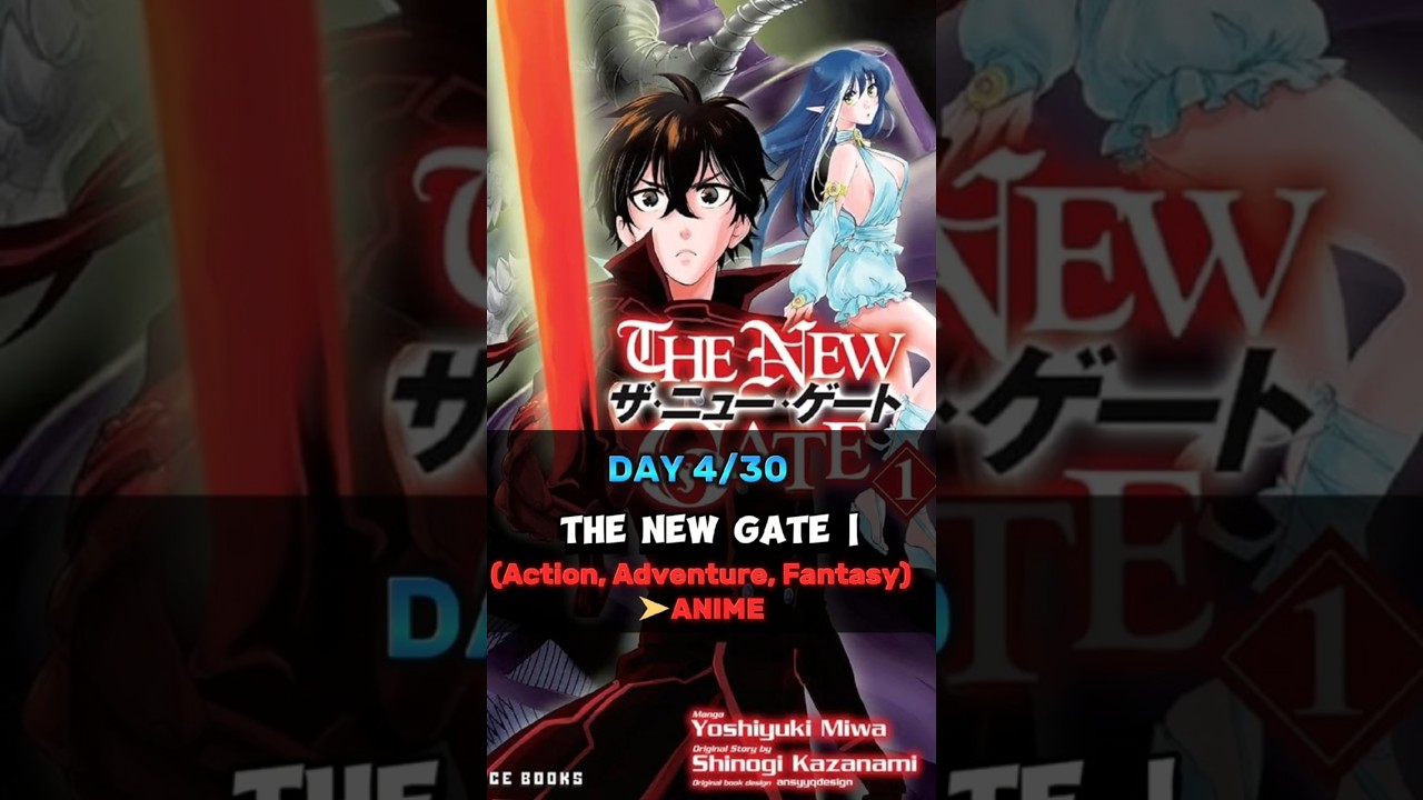 ➙⭐️ Anime Recommendation DAY 4/30: THE NEW GATE #shorts #anime@GURMEETTALKS