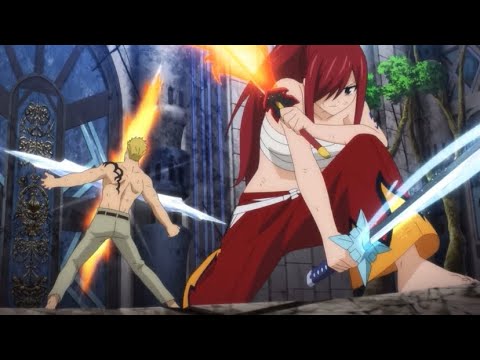 Erza Vs Laxus | Fairy Tail 100 Years Quest | Episode 13