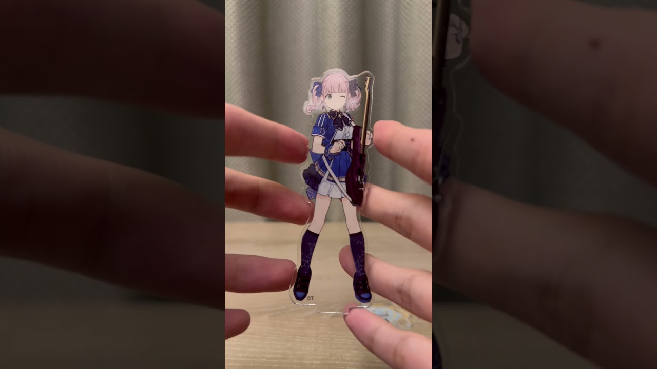 COSPA TVアニメ Girls Band Cry ガールズバンドクライ 少女樂團 吶喊吧 鑽石星塵 雛 ヒナ 壓克力立牌 アクリルスタンド ライブ衣装 #shorts #ガルパ #anime
