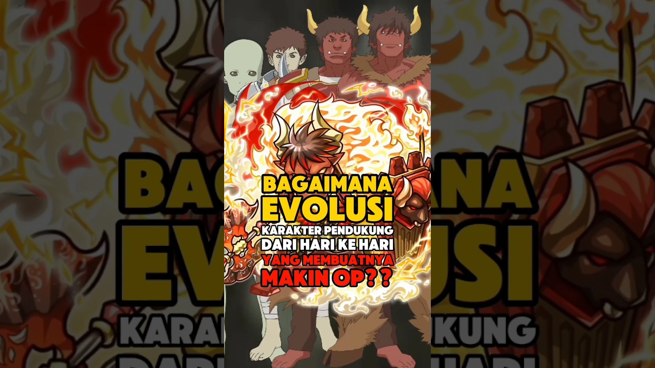 EVOLUSI KARAKTER PENDUKUNG MC TERKUAT || REMONSTER #remonster #overpower #anime