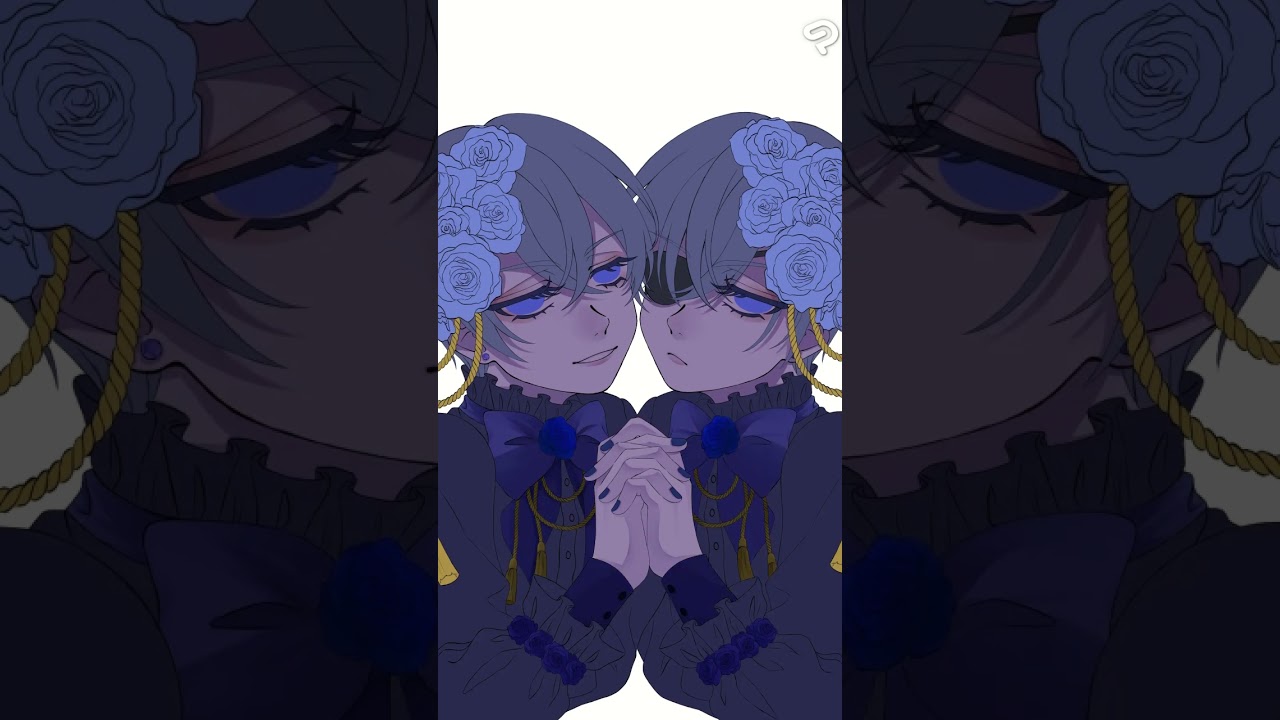 哀れな双子#双子 #黒執事 #シエル兄弟#イラストメイキング
