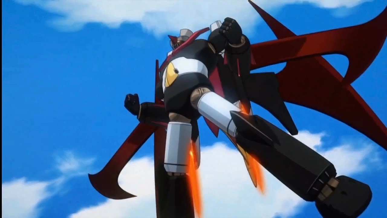 Mazinger X battle scene Grendizer U episode 10