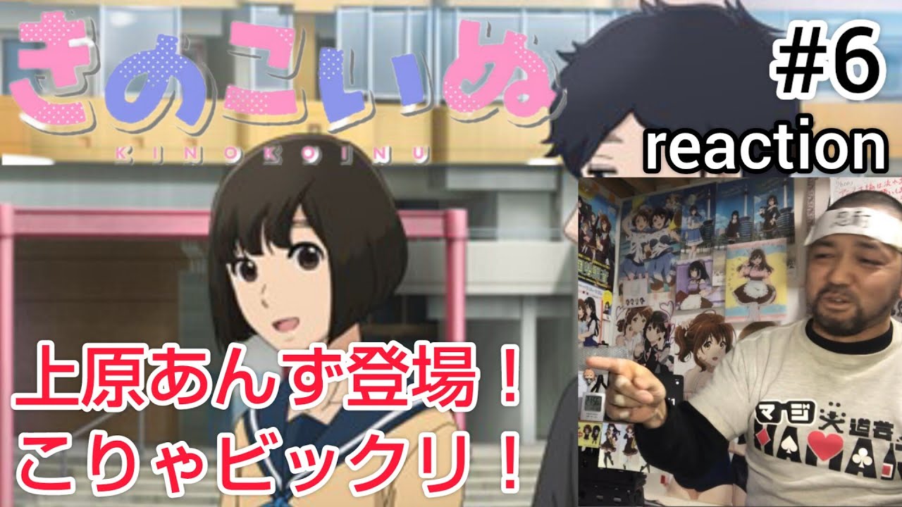 きのこいぬ 6話 リアクション 【ついに新キャラ登場！これは驚いた〜！気になるとこで終わってもうたな〜！】 KINOKOINU ep6 reaction 同時視聴 反応 #きのこいぬ