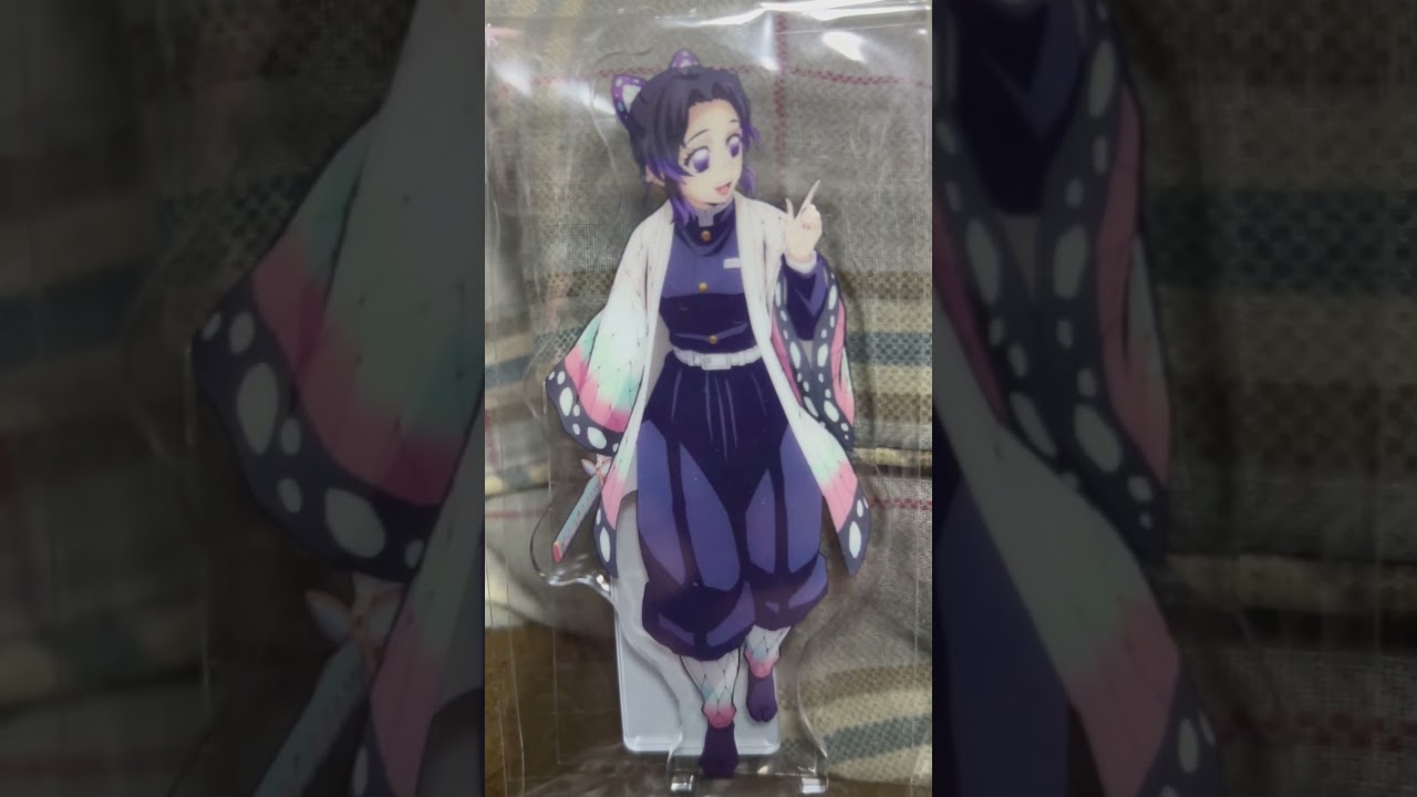 【鬼滅の刃 柱イベント開幕企画】柱稽古編のopアクスタ 蟲柱.胡蝶しのぶさん.恋柱.甘露寺蜜璃ちゃん。