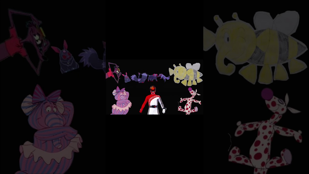 ズオウとヒイタチ(歌う苦魔獣(バクアゲ1～バクアゲ4))#ズオウとヒイタチ#爆上戦隊ブンブンジャー