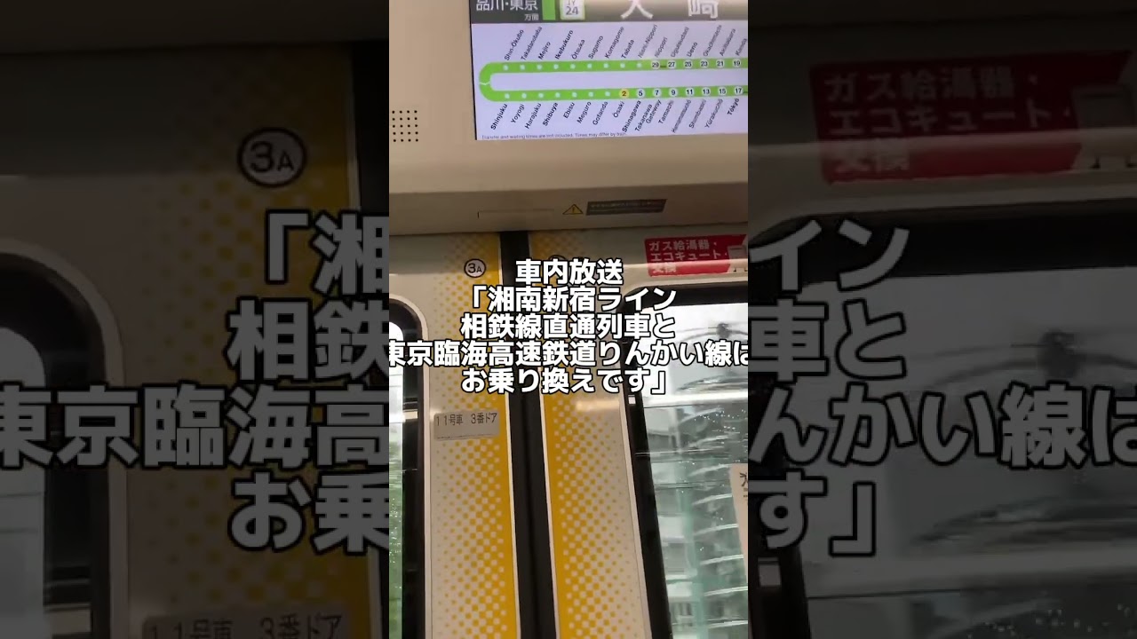 ﾄｳｷｮｳﾘﾝｶｲｺｳｿｸﾃﾂﾄﾞｳﾘﾝｶｲﾗｲﾝ(山手線)