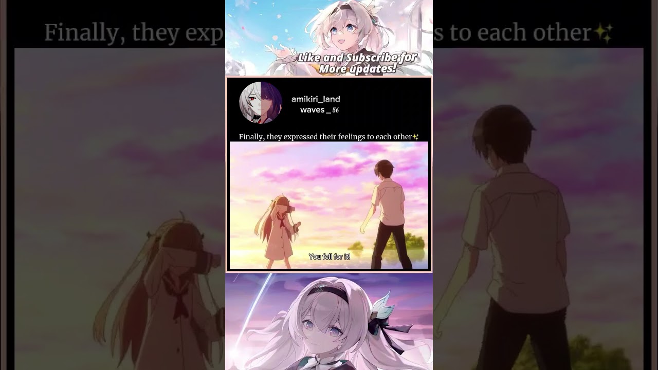 They finally kissed after realizing their feelings | Atri: My Dear Moments #anime