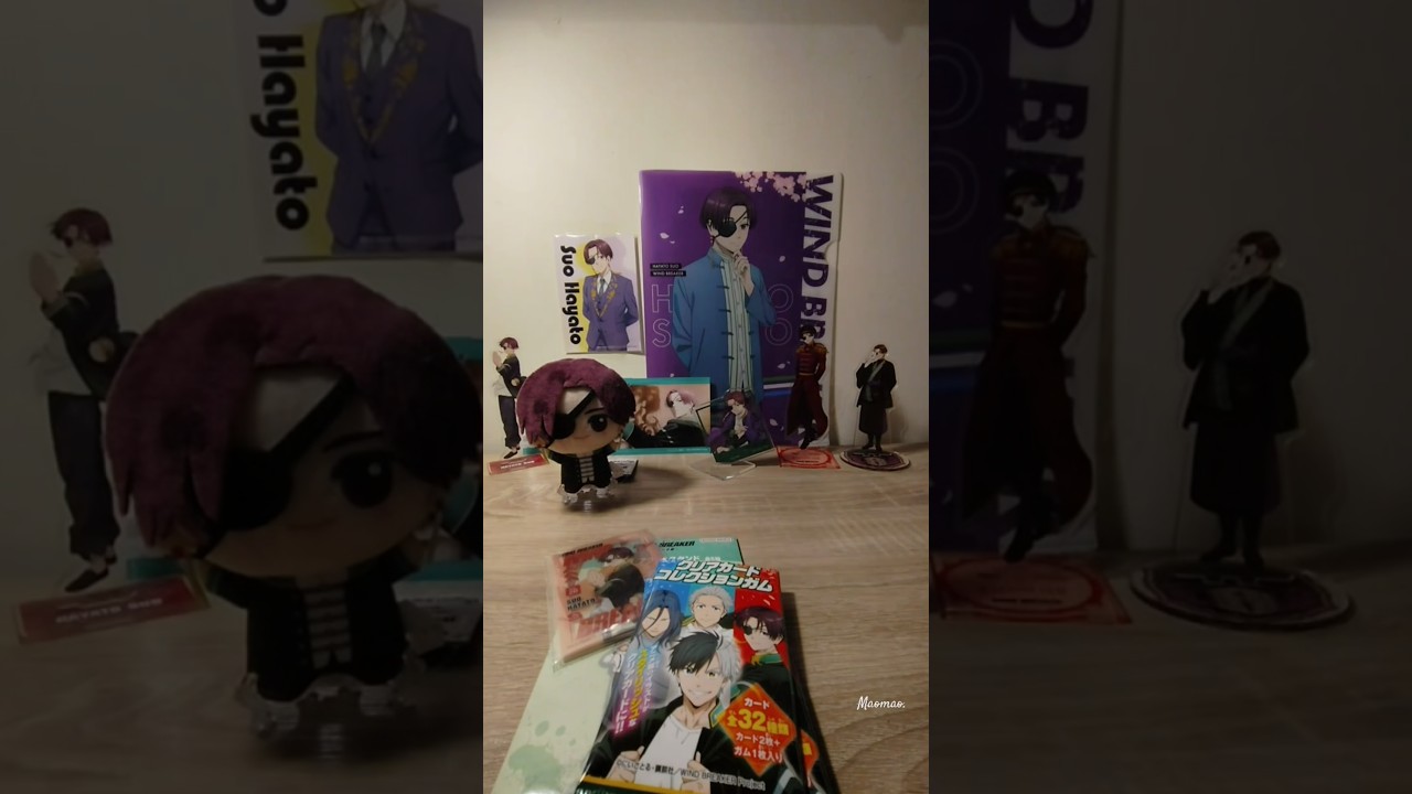 【WIND BREAKER】 グッズ開封✨#ウィンブレ #ウインドブレーカー #にいさとる #windbreaker #防風少年#蘇枋隼飛 #防風鈴 #風鈴高校 #島崎信長