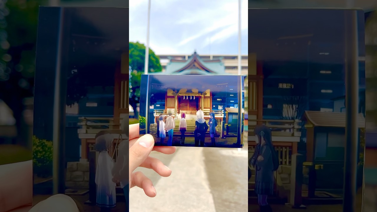 【ガールズバンドクライ】聖地巡礼行ってきたァ！～Girls band Cry went on a pilgrimage to the sacred place.～ #聖地巡礼 #アニメ #shorts