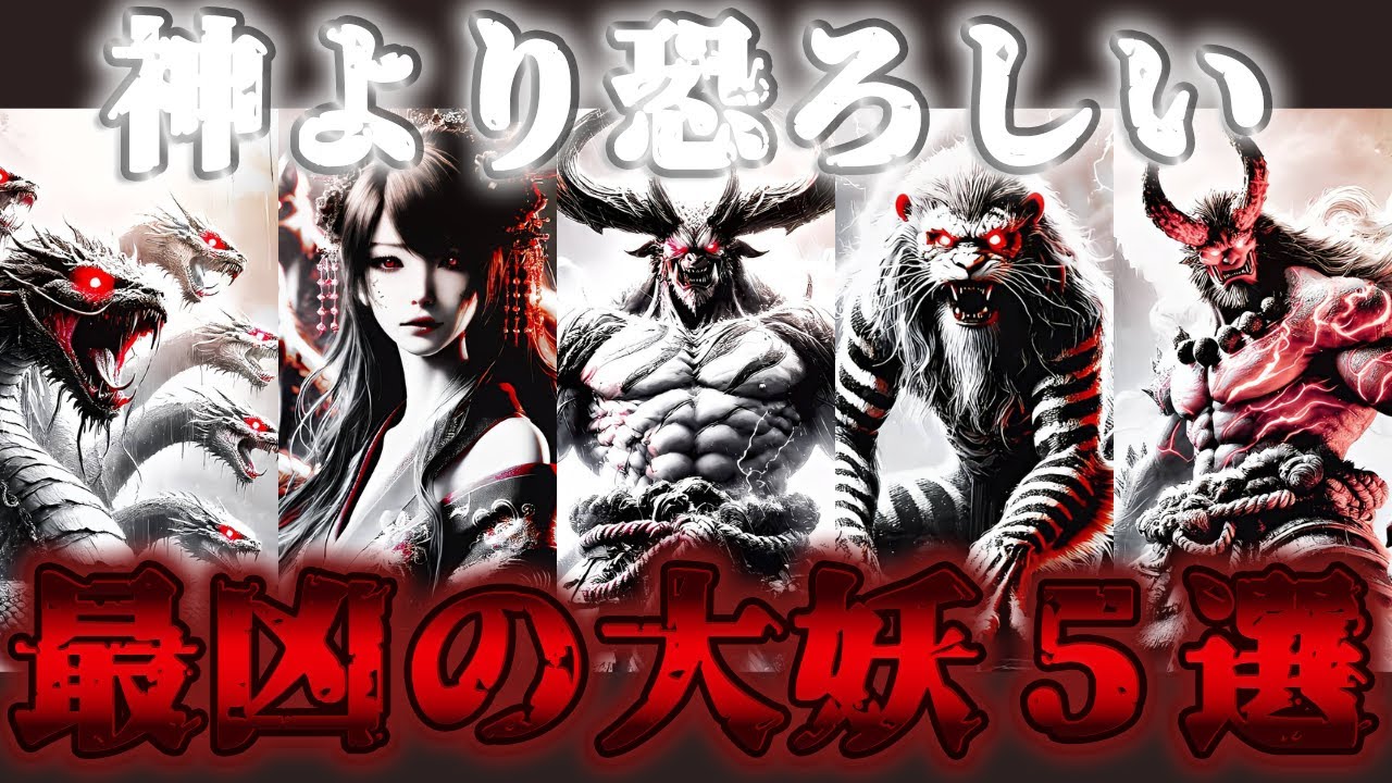 日本の大妖怪5選！最凶と謳われる妖怪の伝説を徹底解説