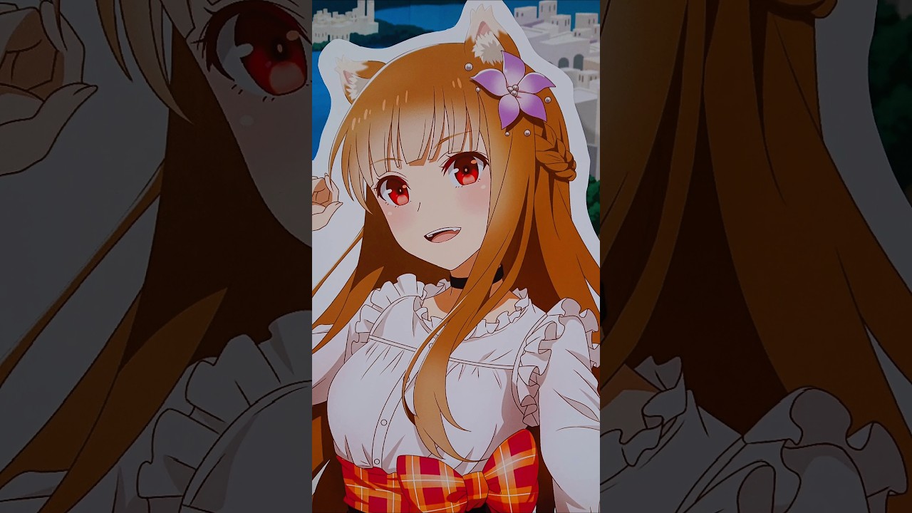 【🇯🇵旅日記】秋葉原コトブキヤ:狼と香辛料 MERCHANT MEETS THE WISE WOLF POP UP CORNER パネル #Shorts