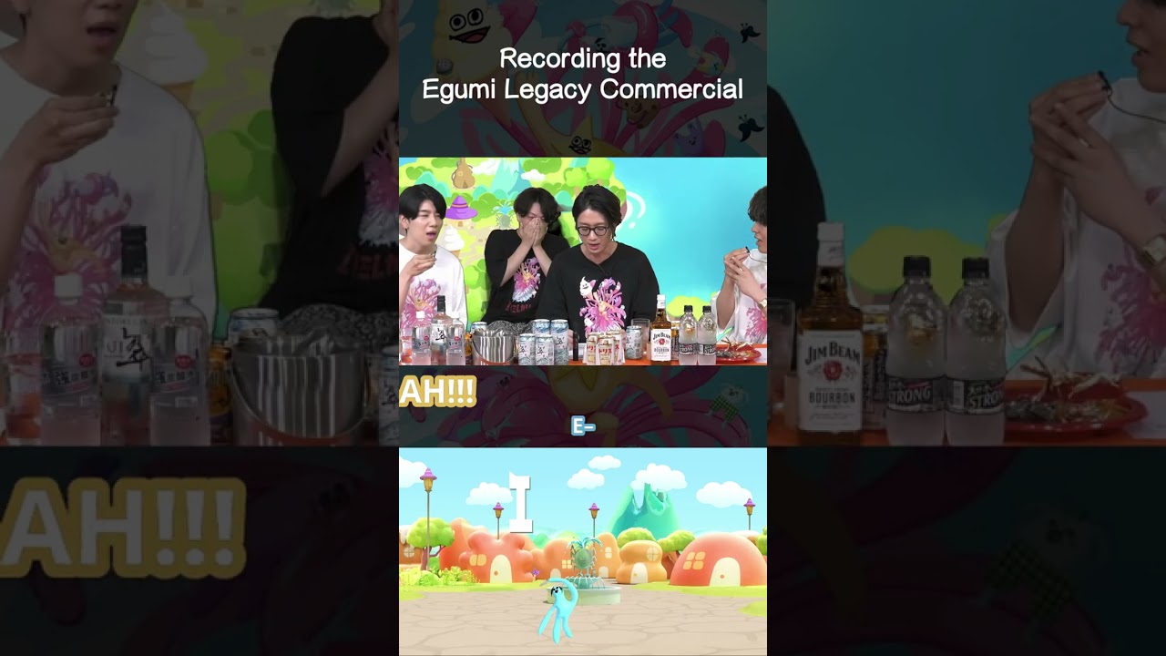 Recording the Egumi Legacy Commercial #anime  #voiceactors #seiyuu