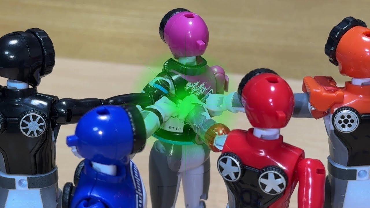 暴走大合体vs優勝バクアゲ合体！爆上戦隊ブンブンジャー 第36話⑦劇中再現動画！チャンピオンブンピンク大活躍！Bakuage Sentai Boonboomger ep36