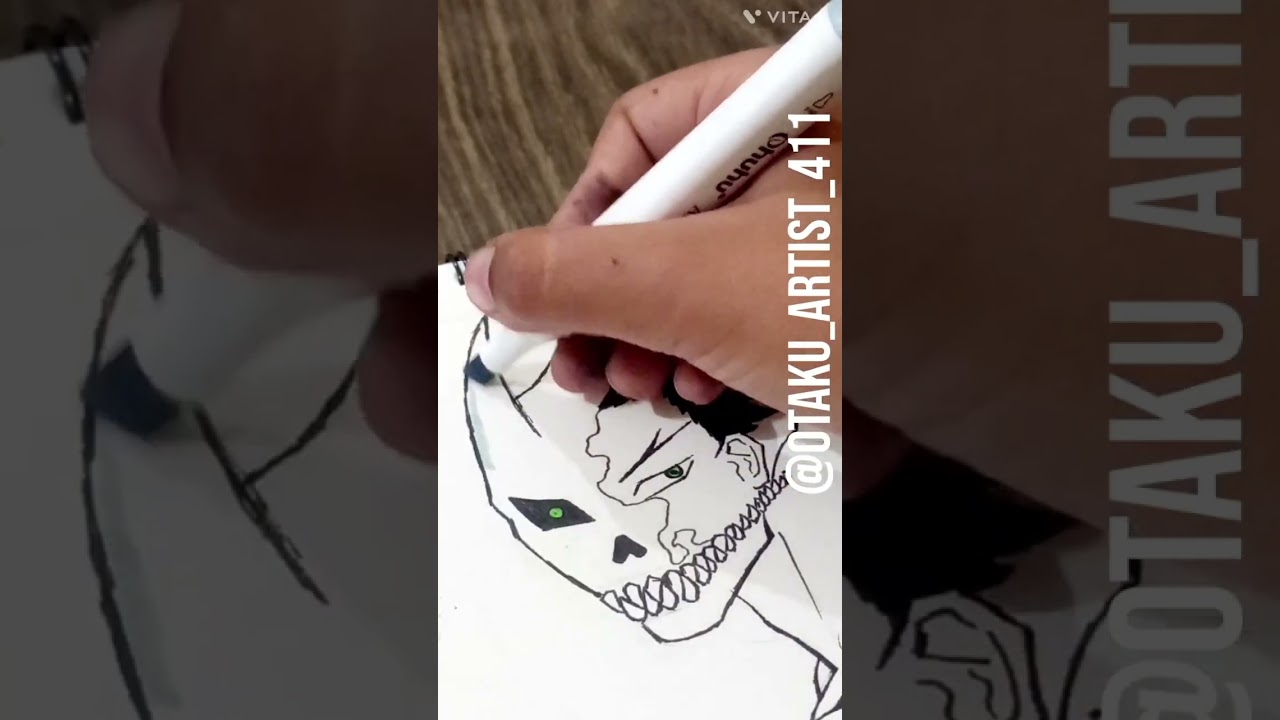 Drawing hibino #short#anime #kaijuno.8#drawing#short