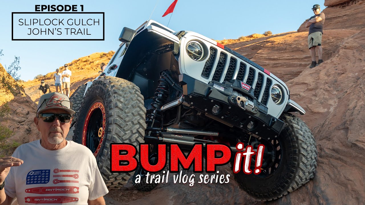 BUMP IT! - A TRAIL VLOG SERIES | EPISODE 1: SAND HOLLOW STATE PARK || SLIPLOCK GULCH + JOHN'S TRAIL