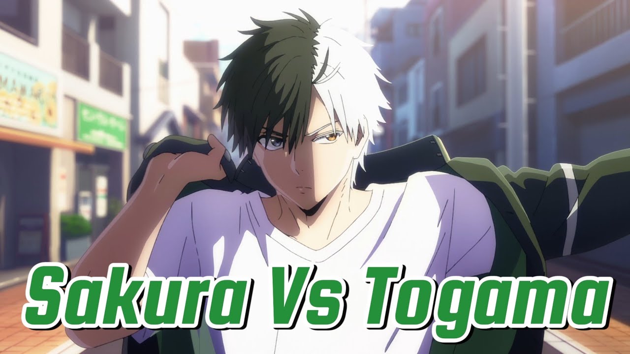 sakura vs togame | sakura vs togame full fight | wind breaker anime