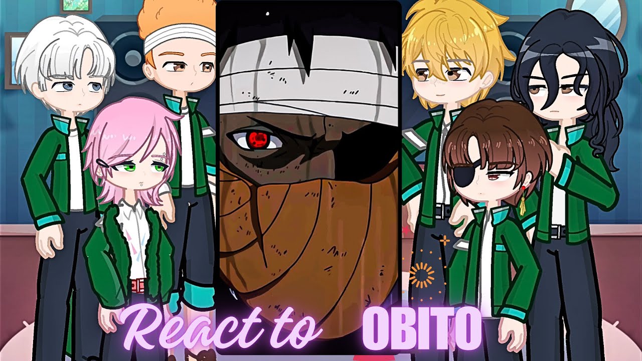 Wind breaker react to sakura as obito uchiha | Gacha life 2 | naruto shippuden | Sasuke