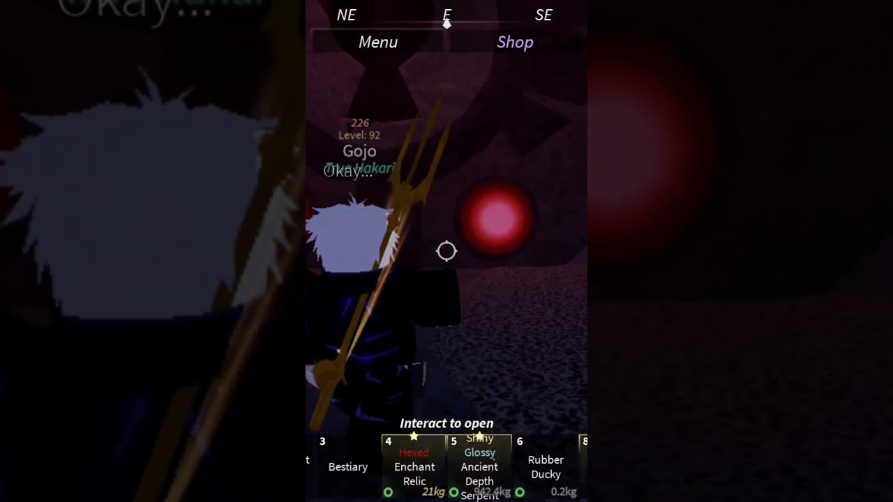 Opening the new gate in fisch