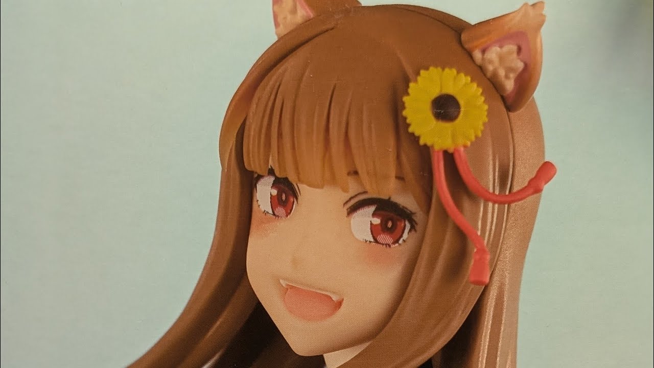 狼と香辛料 merchant meets the wise wolf ぬーどるストッパーフィギュア ホロ ひまわりワンピース / Spice and Wolf Figure Horo