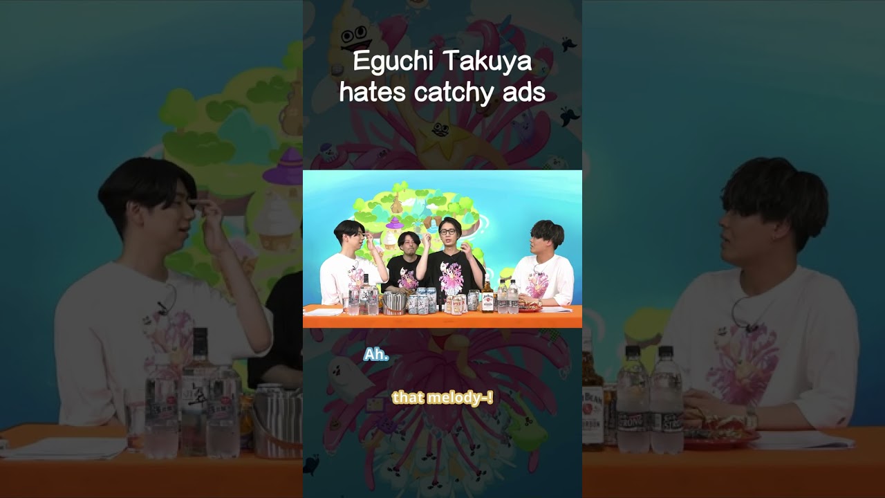 Eguchi Takuya hates catchy ads #anime #voiceactors #seiyuu #shorts