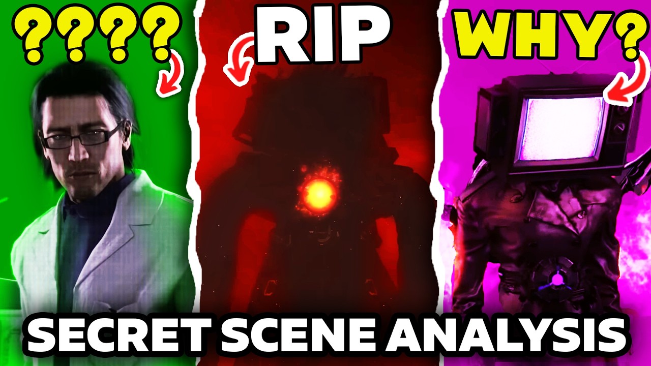 WHAT HAPPENED TO TITAN TV MAN?!! - Skibidi Toilet Episode 77 Secret Scenes Analysis