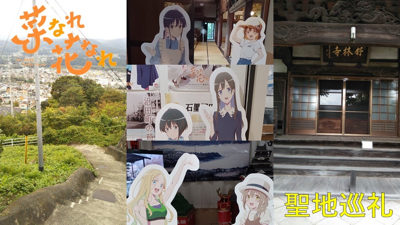 菜なれ花なれの聖地巡礼をしてきた