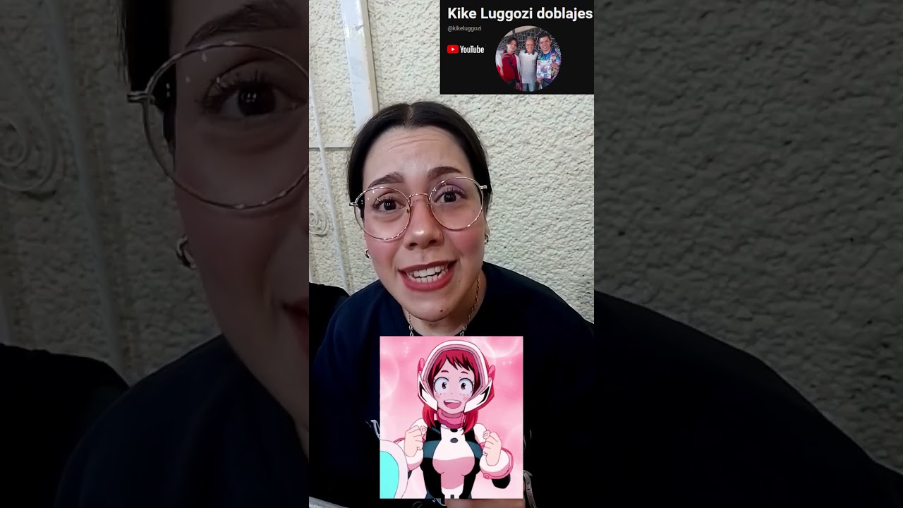Sofía Baltazar: grabándonos como Ochaco Uraraka de My Hero Academia WHAT IF #doblaje #myheroacademy