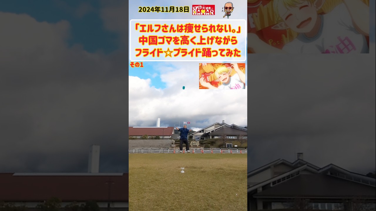 【#ポテトダンス】 超強風で無茶な フライド☆プライド 踊ってみた 【エルフさんは痩せられない。】