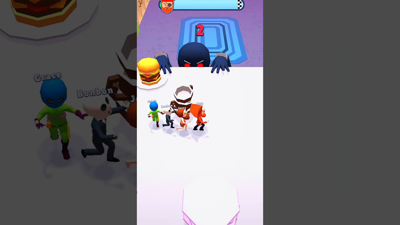 Monster race 7 #bgm  #funnygameplay #minecraft #game #gaming #merge #hunting #hideandseek #race