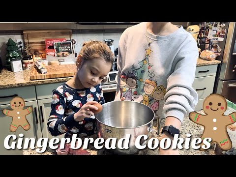 【カナダ暮らしと家庭料理🇨🇦🎄】クリスマスクッキーレシピ🧑‍🎄ジンジャーブレッドクッキー/スーパー購入品🛒/お弁当作り/
