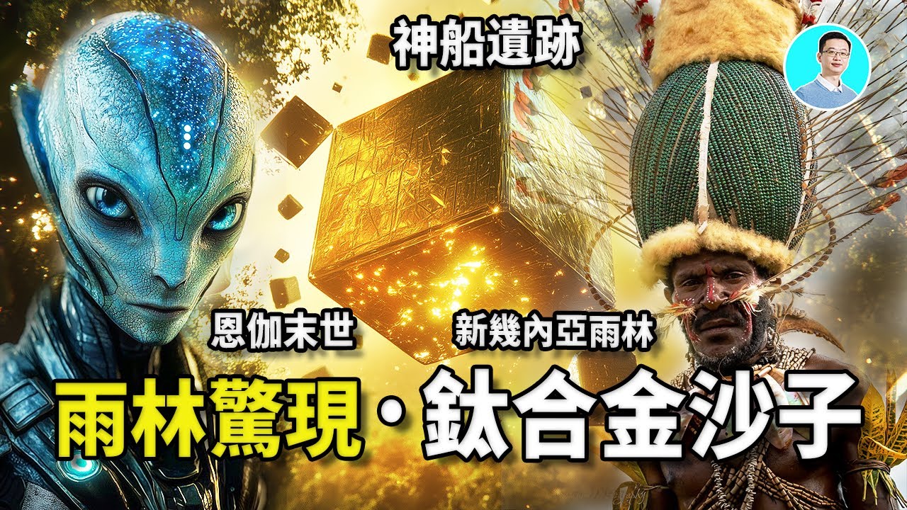 【震驚證據】熱帶雨林發現上古神留下來的鈦合金遺跡，是神留下的飛船？恩伽末世預言，神許諾要將人類帶到尼比魯，當地原住民留下了上古的神秘舞蹈 尼可拉斯楊