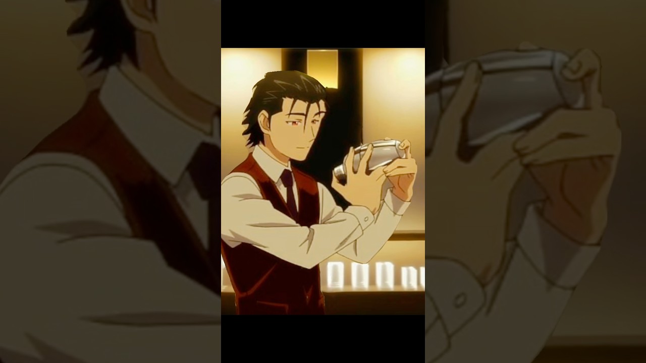 Bartender Glass of God sur crunchyroll #fyp #anime #bartender