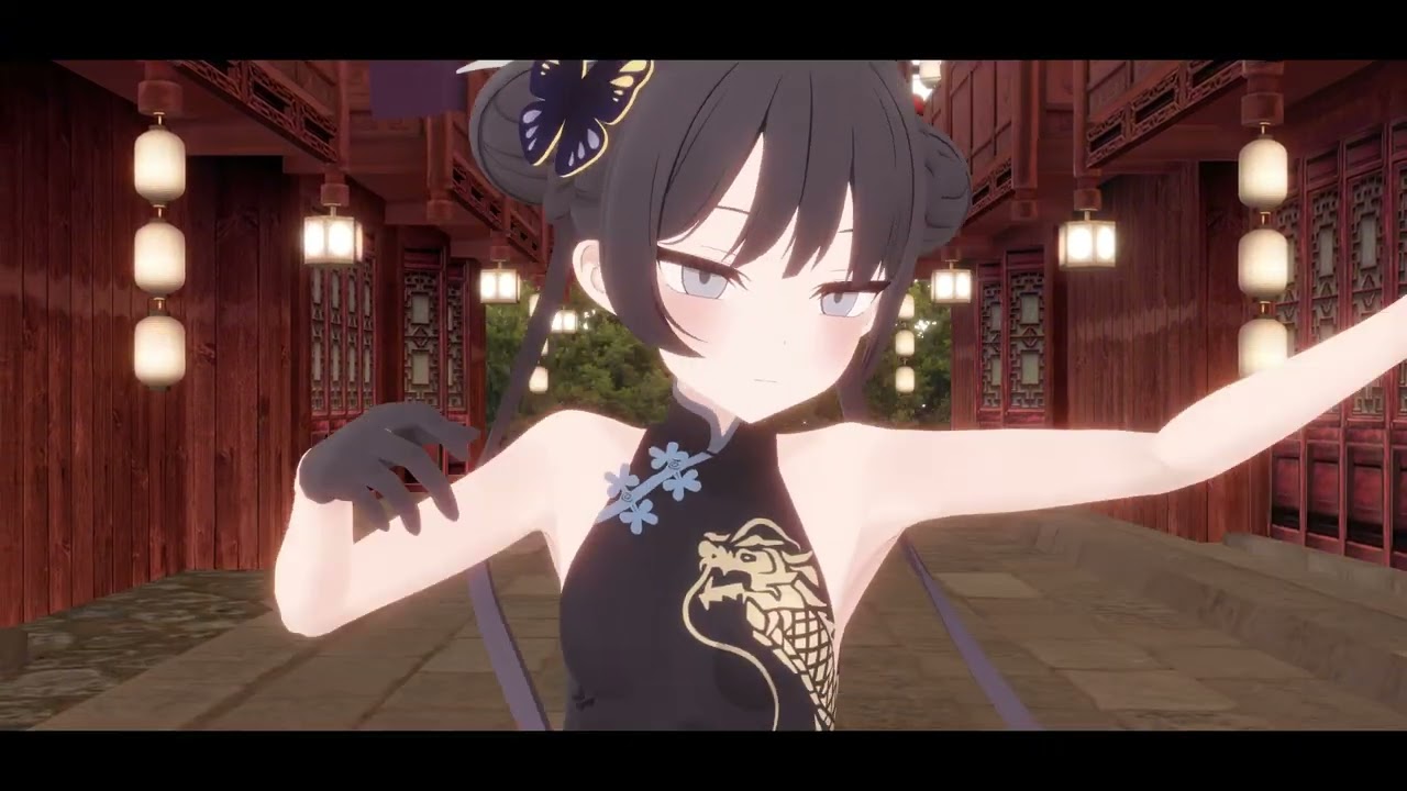 【Blue Archive MMD／4K／60FPS】ダーリン【竜華キサキ】 #dance #mmd #竜華キサキ  #ブルーアーカイブ  #BlueArchive