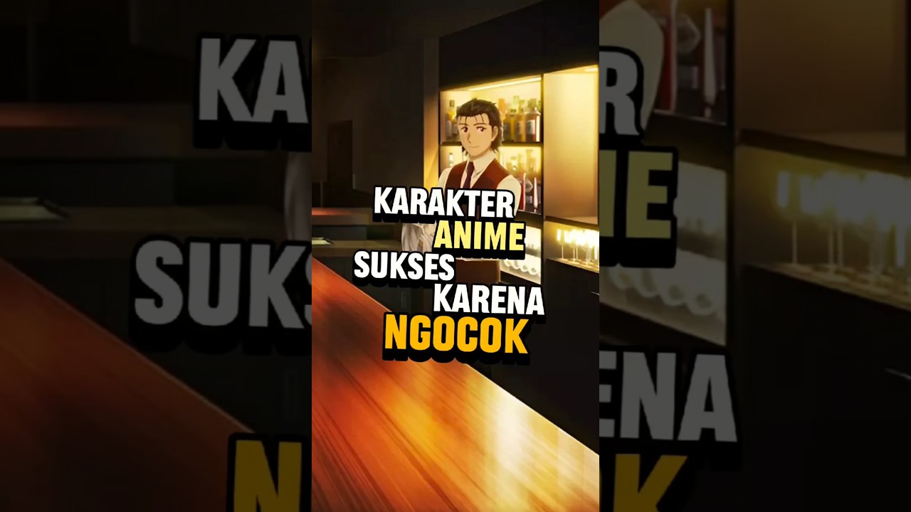 Olahraga tangan itu seru 😋 #anime #edit #bartender