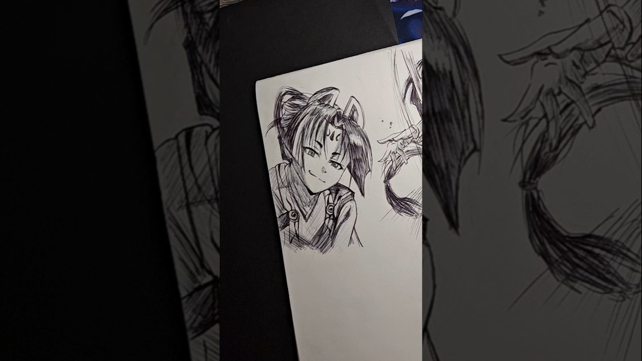 Drawing the elusive samurai characters!