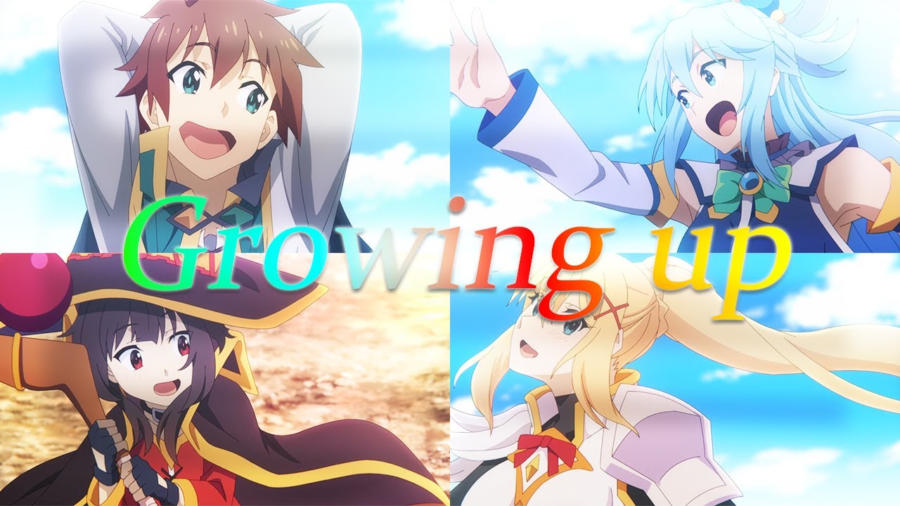 【MAD】このすば×Growing up /God's Blessing on This Wonderful World!