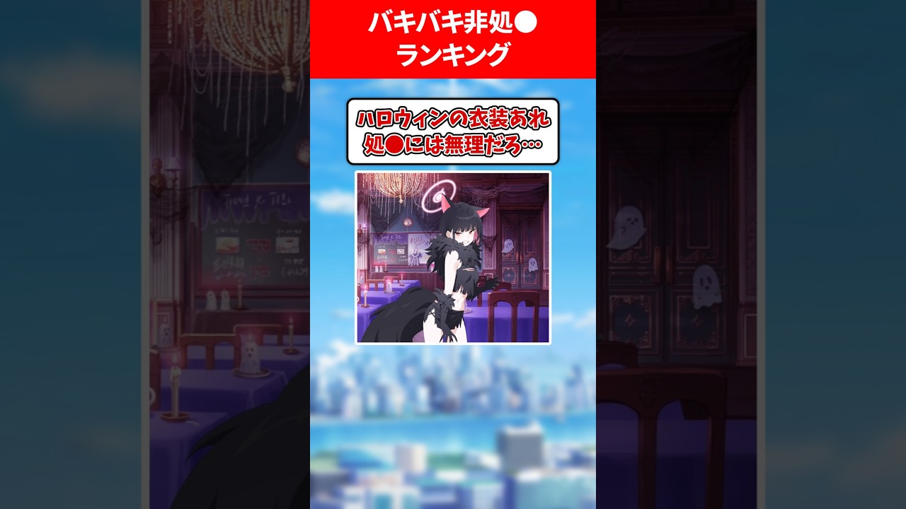 【🤖】バキバキ非書女ランキング #ブルアカ #ブルーアーカイブ